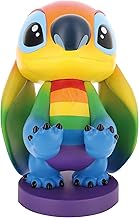 Exquisite Gaming Cable Guys: Lilo & Stitch Rainbow Stitch Mobile Phone & Gaming Controller Holder - Disney Figure