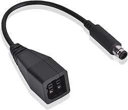Adapter Power Supply Converter Transfer Cable Cord for Xbox 360 to Xbox 360E,Stable Game Console Power Supply Adapter Converter Cord for Microsoft for Xbox 360