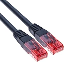 Ethernet Cable 6ft Cat 6 Internet LAN Network Cord RJ45 Patch Cable 10 Gbps Lead Compatible with Video Game Consoles Sony Playstation PS2 / PS3 / PS4, Xbox/Xbox 360 | Earthnet Cat6 Wire Gigabit UTP