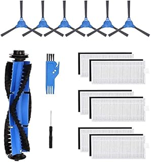 JJ Neumann Replacement Parts Accessories Compatible with ionvac SmartClean 2000 Robovac Robot Vacuum Cleaner Filters, Brushes and Roller Brush